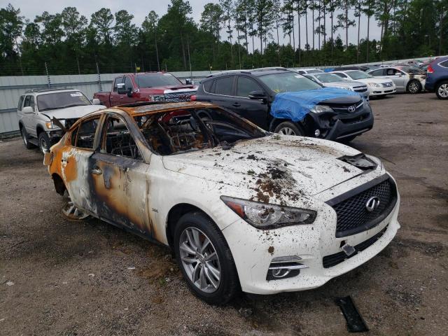 INFINITI Q50 PREMIU 2017 with VIN JN1EV7AR0HM839828 - Photo from auction