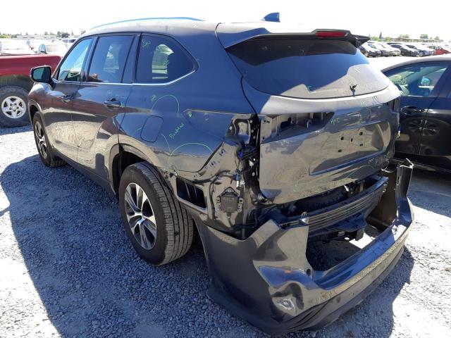 Photo 3 from auction – 2021 TOYOTA HIGHLANDER with VIN 5TDHZRBH0MS525076