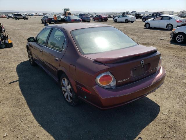 Photo 3 from auction – 2002 NISSAN MAXIMA GLE with VIN JN1DA31D22T402401