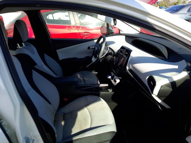 Photo 5 from auction – 2017 TOYOTA PRIUS with VIN JTDKBRFU5H3554629