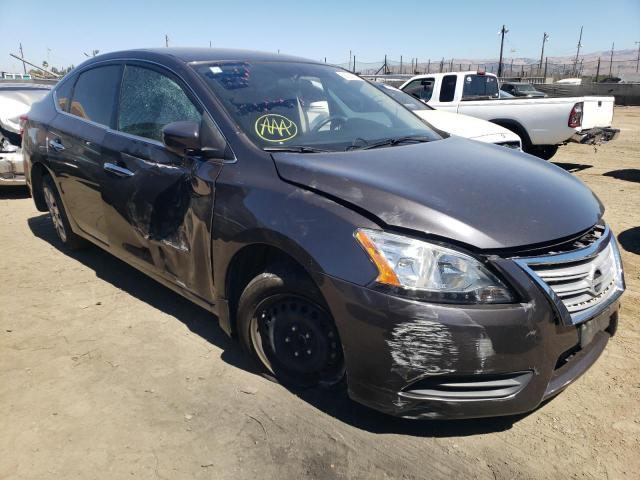 NISSAN SENTRA S 2015 with VIN 3N1AB7AP7FL693926 - Photo from auction