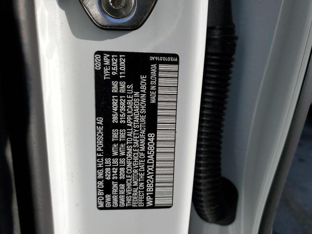 Photo 10 from auction – 2020 PORSCHE CAYENNE S with VIN WP1BB2AYXLDA58048
