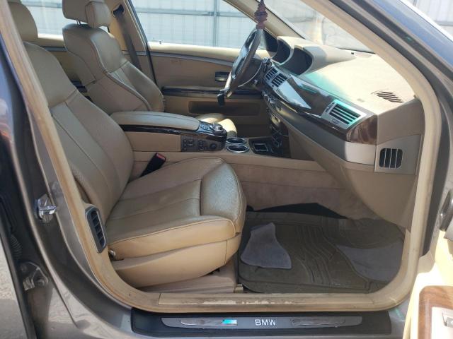 Photo 5 from auction – 2007 BMW 750 with VIN WBAHN83567DT67351