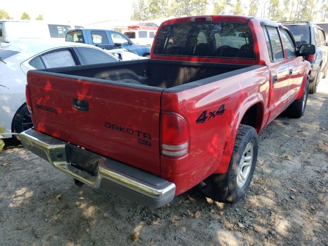 Photo 4 from auction – 2003 DODGE DAKOTA QUA with VIN 1D7HG48N63S276560