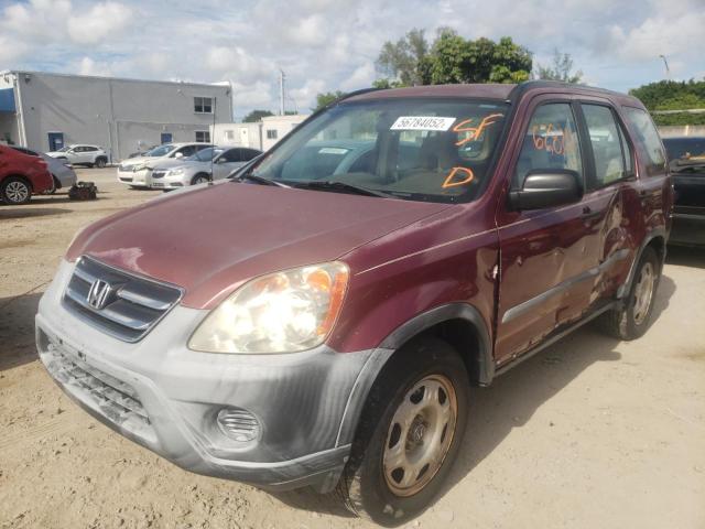 Photo 2 from auction – 2005 HONDA CR-V LX with VIN SHSRD68565U306118