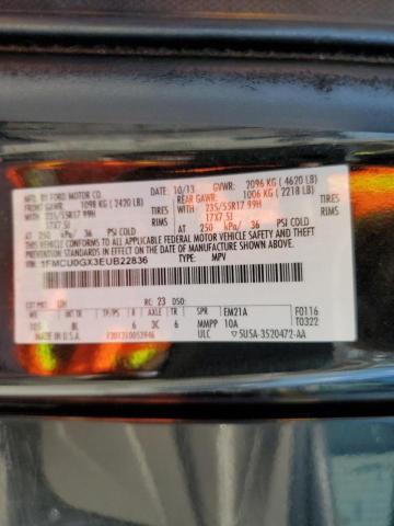 Photo 10 from auction – 2014 FORD ESCAPE SE with VIN 1FMCU0GX3EUB22836