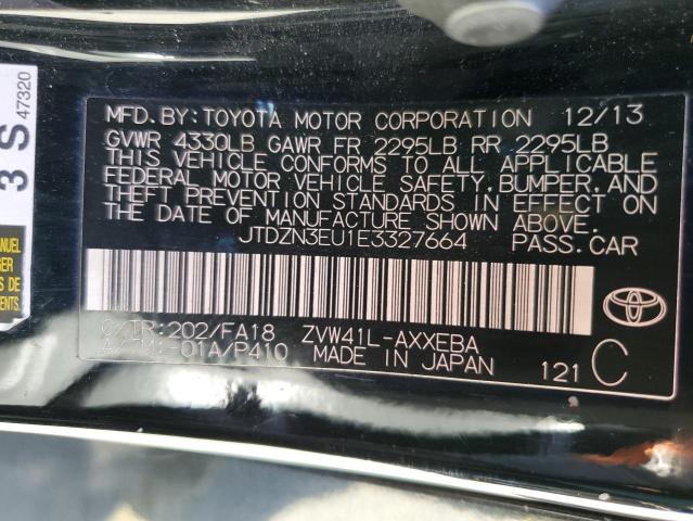 Photo 10 from auction – 2014 TOYOTA PRIUS V with VIN JTDZN3EU1E3327664