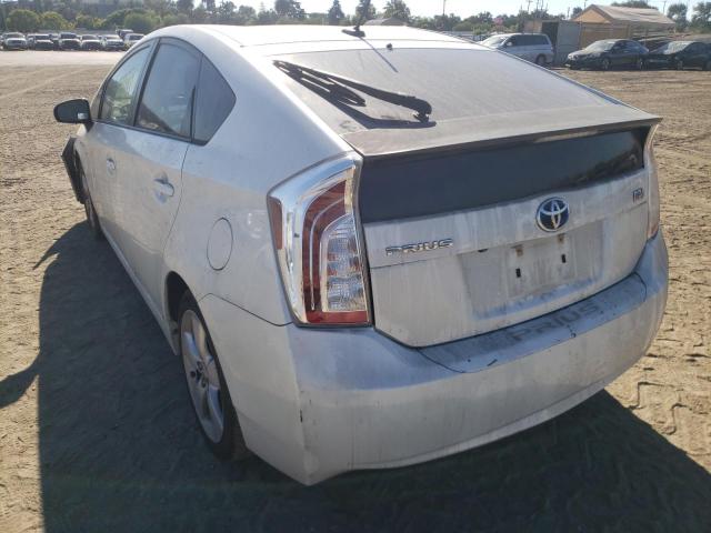 Photo 3 from auction – 2012 TOYOTA PRIUS with VIN JTDKN3DU7C1552926