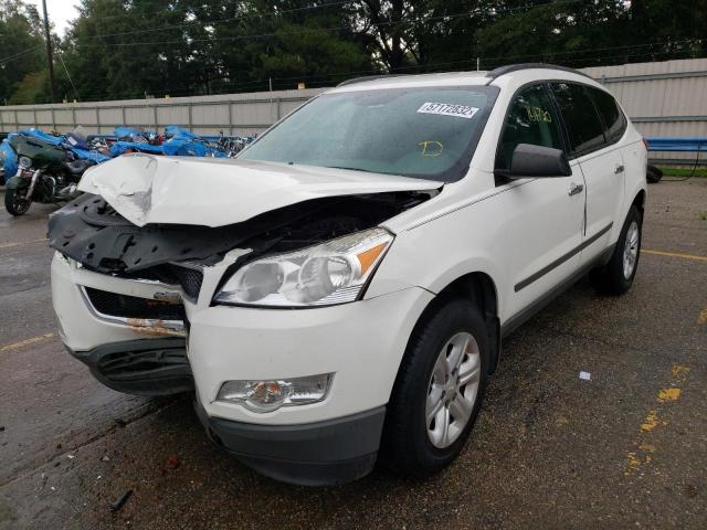Photo 2 from auction – 2012 CHEVROLET TRAVERSE L with VIN 1GNKRFED3CJ376677