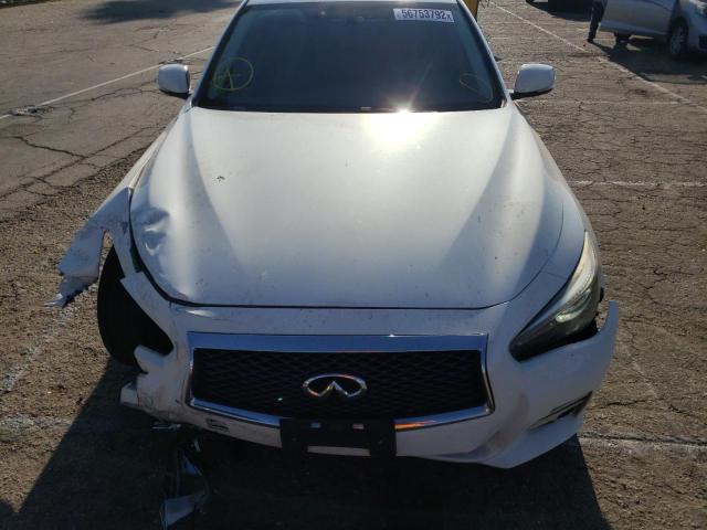 Photo 9 from auction – 2015 INFINITI Q50 BASE with VIN JN1BV7AP3FM354839