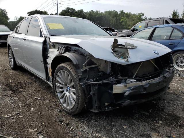 BMW 740 I 2013 with VIN WBAYA6C59DD143342 - Photo from auction