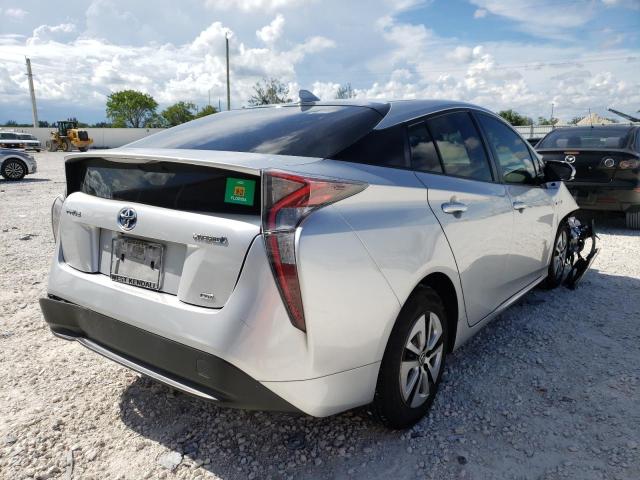 Photo 4 from auction – 2016 TOYOTA PRIUS with VIN JTDKARFU7G3015933