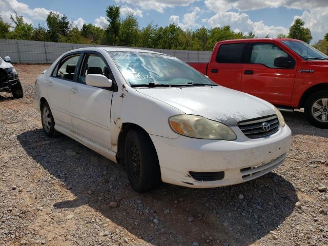 TOYOTA COROLLA CE 2003 with VIN JTDBR32E132011526 - Photo from auction