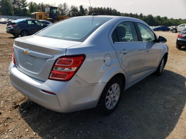 Photo 4 from auction – 2017 CHEVROLET SONIC LT with VIN 1G1JD5SG8H4123445