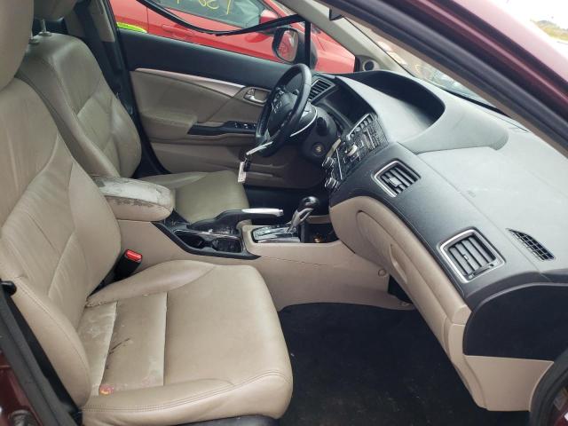 Photo 5 from auction – 2013 HONDA CIVIC EXL with VIN 19XFB2F91DE047783