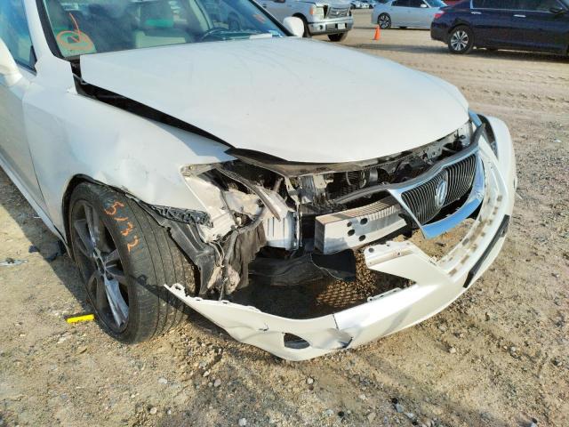 Photo 9 from auction – 2007 LEXUS IS 250 with VIN JTHBK262172055593
