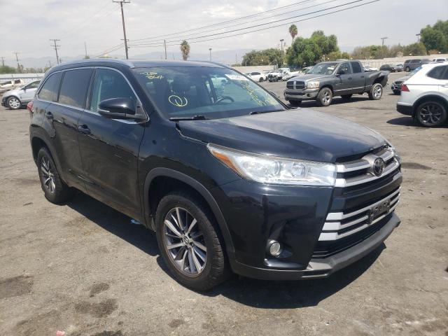 TOYOTA HIGHLANDER 2017 with VIN 5TDKZRFH9HS525311 - Photo from auction