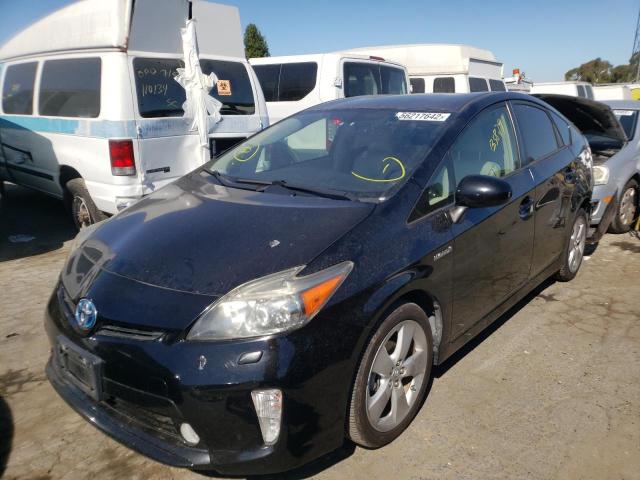 Photo 2 from auction – 2012 TOYOTA PRIUS with VIN JTDKN3DU6C5400340