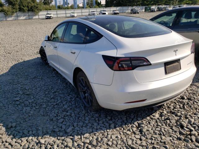 Photo 3 from auction – 2021 TESLA MODEL 3 with VIN 5YJ3E1EB5MF983473