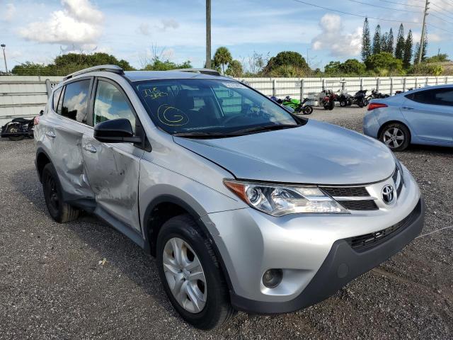 TOYOTA RAV4 LE 2015 with VIN 2T3ZFREV9FW233393 - Photo from auction