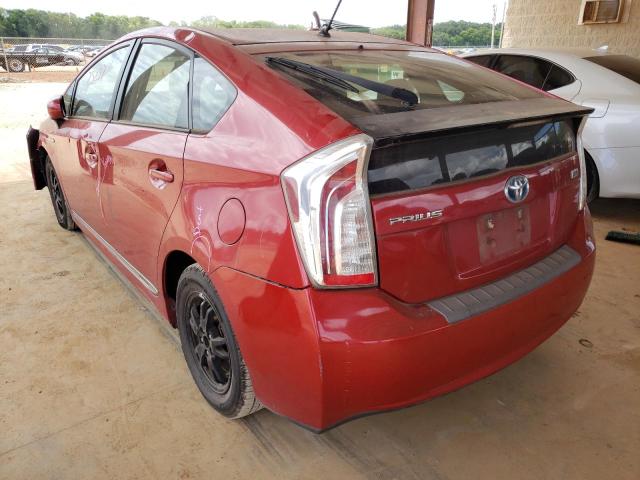 Photo 3 from auction – 2012 TOYOTA PRIUS with VIN JTDKN3DUXC5412295