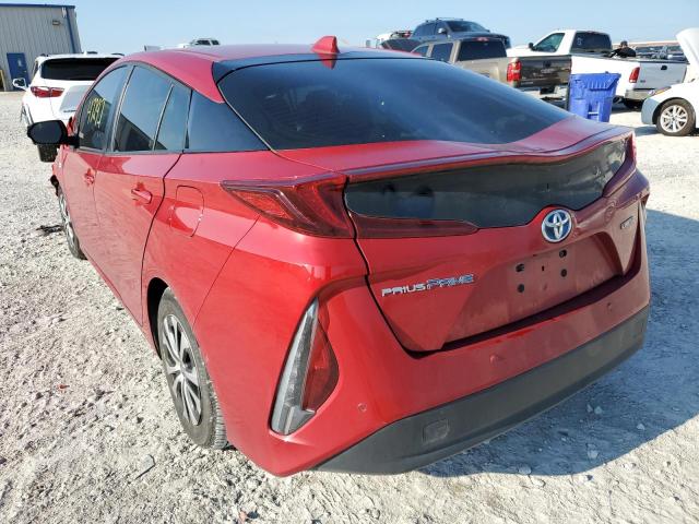 Photo 3 from auction – 2021 TOYOTA PRIUS PRIM with VIN JTDKAMFP0M3192686