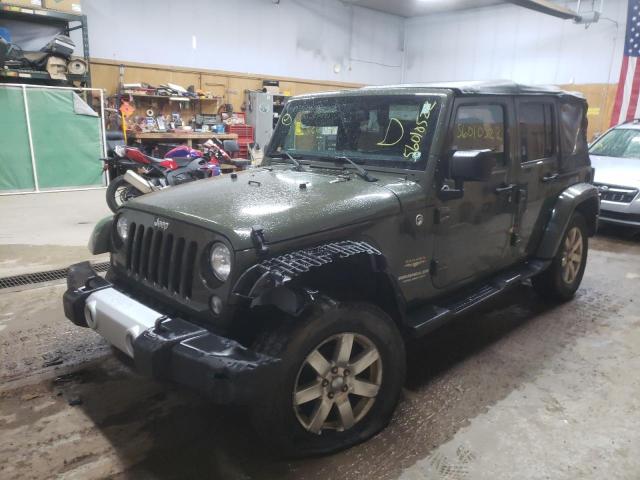 Photo 2 from auction – 2015 JEEP WRANGLER U with VIN 1C4BJWEG7FL585925