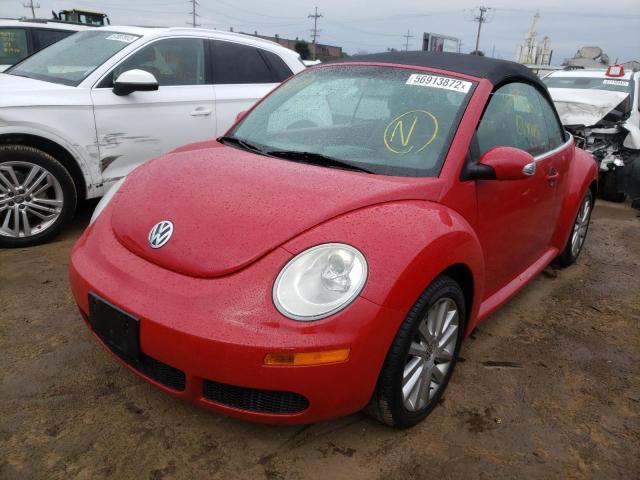 Photo 2 from auction – 2008 VOLKSWAGEN NEW BEETLE with VIN 3VWRF31Y28M409943