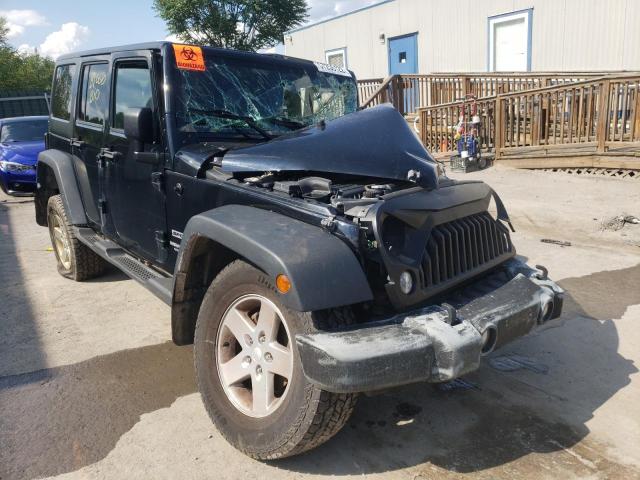 Photo 1 from auction – 2014 JEEP WRANGLER U with VIN 1C4BJWDG9EL159704