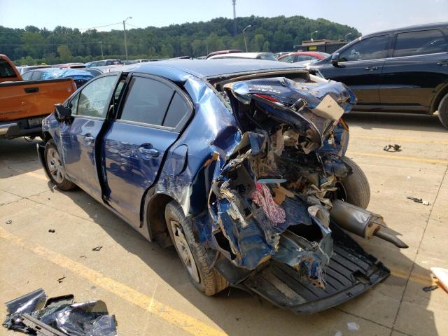 Photo 3 from auction – 2014 HONDA CIVIC LX with VIN 19XFB2F52EE045863