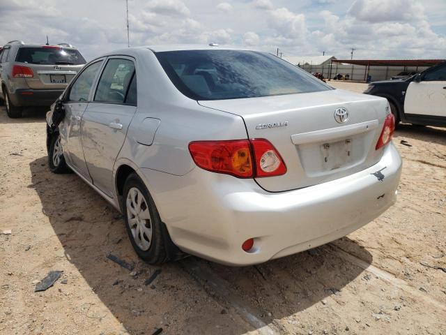 Photo 3 from auction – 2009 TOYOTA COROLLA BA with VIN JTDBL40E599063252