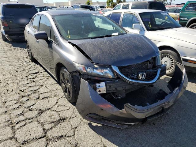 HONDA CIVIC LX 2014 with VIN 19XFB2F50EE263557 - Photo from auction