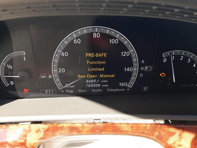Photo 8 from auction – 2012 MERCEDES-BENZ S 550 with VIN WDDNG7DB7CA439304