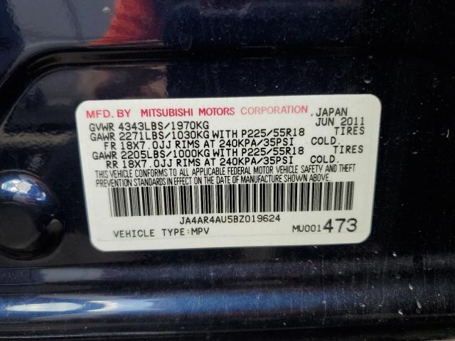 Photo 10 from auction – 2011 MITSUBISHI OUTLANDER with VIN JA4AR4AU5BZ019624
