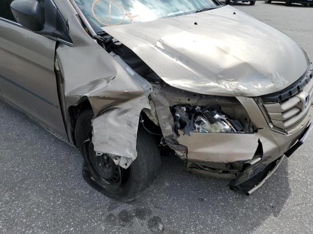 Photo 9 from auction – 2008 HONDA ODYSSEY LX with VIN 5FNRL38288B109776