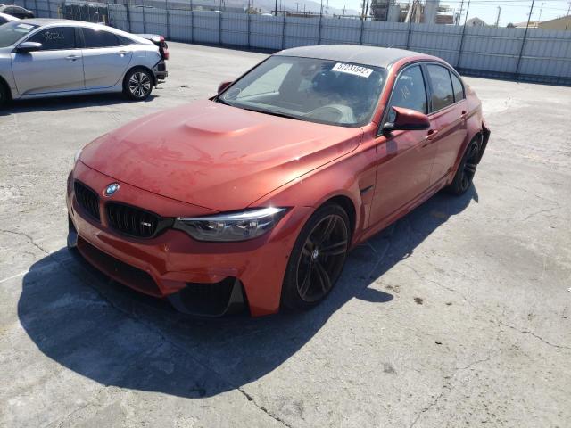 Photo 2 from auction – 2018 BMW M3 with VIN WBS8M9C57J5L00635