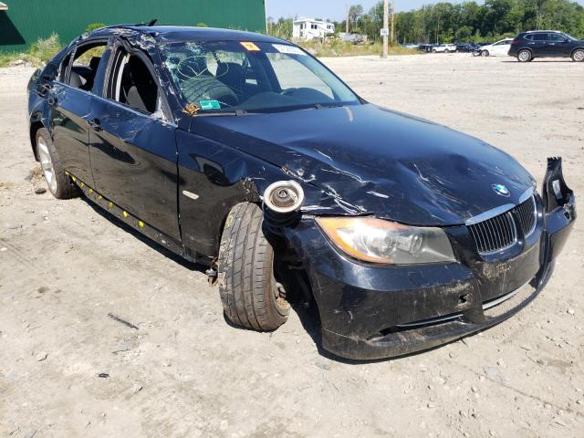 BMW 335 I 2007 with VIN WBAVB73577VF50552 - Photo from auction