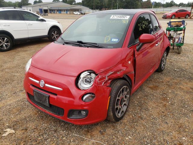 Photo 2 from auction – 2012 FIAT 500 SPORT with VIN 3C3CFFBR8CT365581
