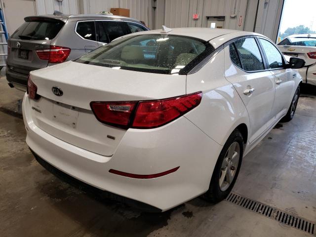 Photo 4 from auction – 2014 KIA OPTIMA LX with VIN 5XXGM4A79EG331039