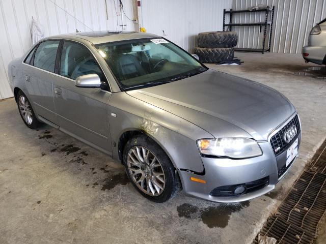 AUDI A4 2.0T QU 2008 with VIN WAUDF78E88A129230 - Photo from auction