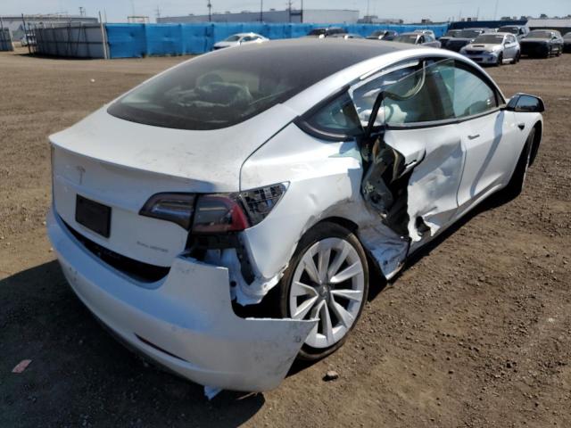 Photo 4 from auction – 2022 TESLA MODEL 3 with VIN 5YJ3E1EB8NF167021