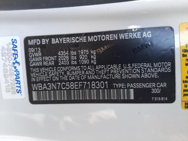 Photo 10 from auction – 2014 BMW 428 I with VIN WBA3N7C58EF718301