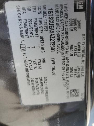 Photo 10 from auction – 2010 GMC SIERRA C15 with VIN 1GTSCUEA5AZ272601