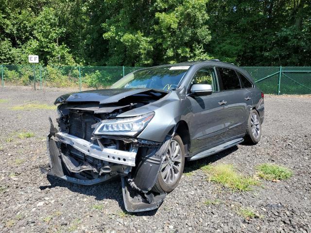 Photo 2 from auction – 2016 ACURA MDX TECHNO with VIN 5FRYD4H40GB005635