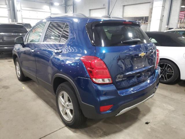 Photo 3 from auction – 2020 CHEVROLET TRAX 1LT with VIN 3GNCJPSB1LL285372