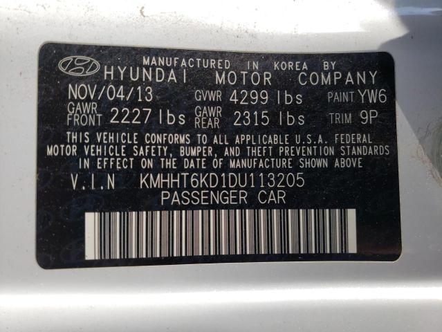 Photo 10 from auction – 2013 HYUNDAI GENESIS CO with VIN KMHHT6KD1DU113205