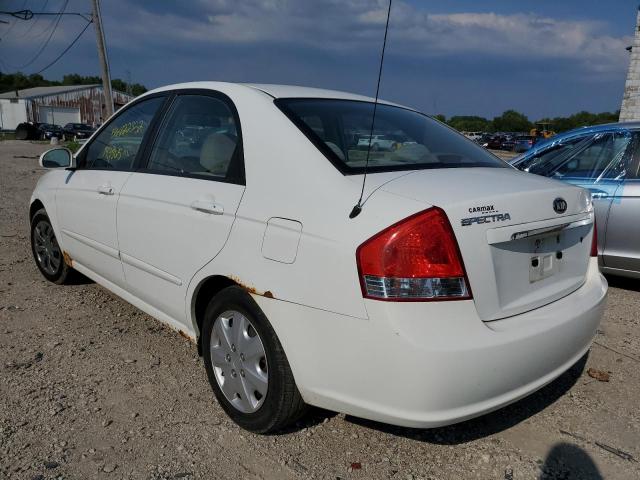 Photo 3 from auction – 2008 KIA SPECTRA EX with VIN KNAFE121285559567