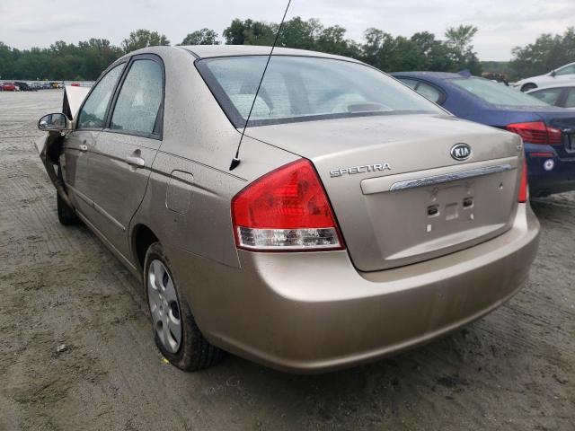 Photo 3 from auction – 2007 KIA SPECTRA EX with VIN KNAFE121775433929