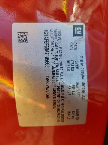 Photo 10 from auction – 2010 CHEVROLET COBALT with VIN 1G1AF5F59A7195665
