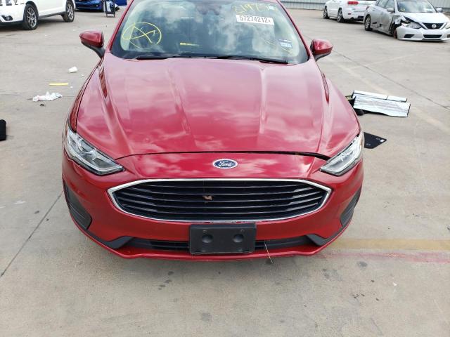 Photo 9 from auction – 2020 FORD FUSION S with VIN 3FA6P0G74LR219255